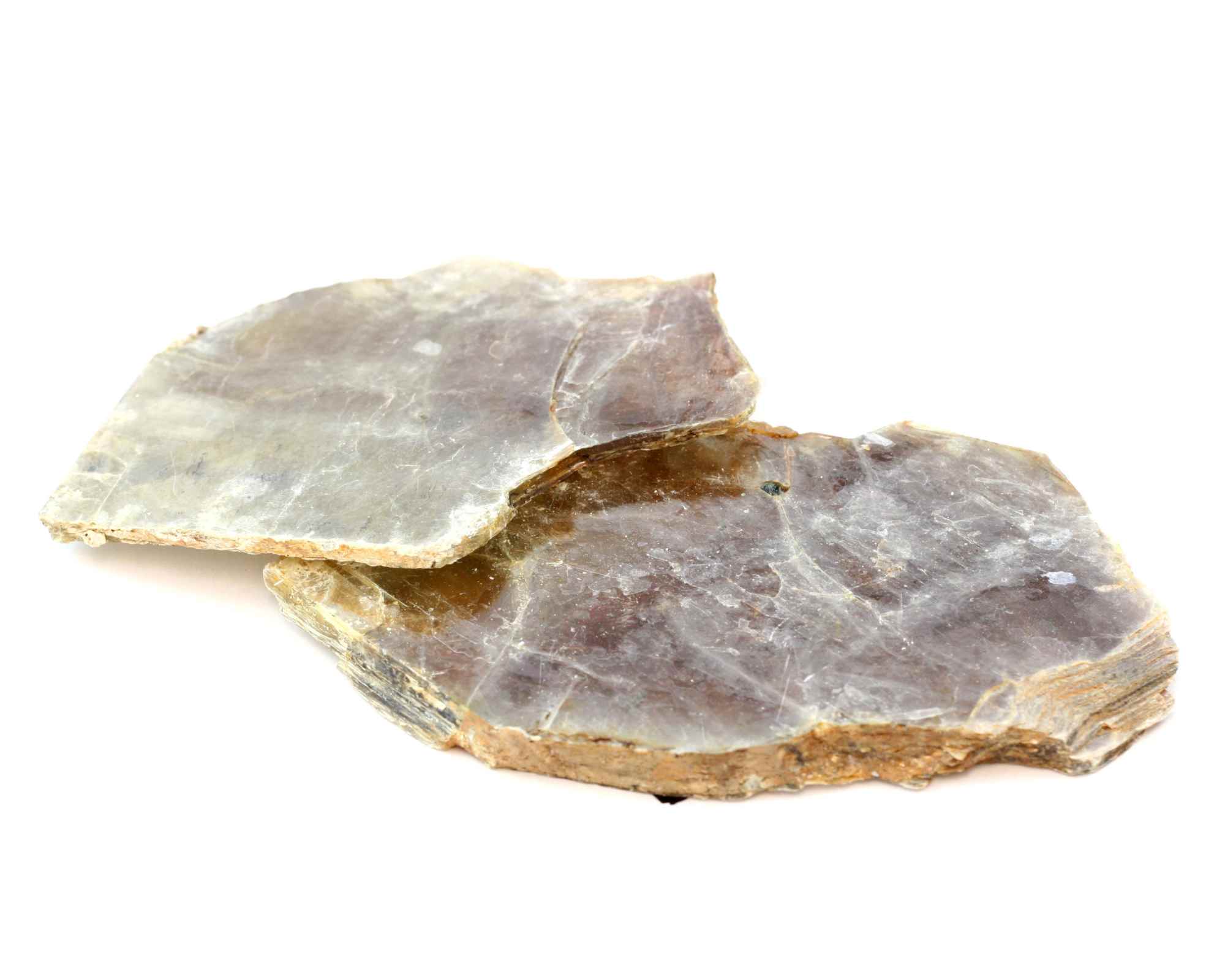 samples of muscovite mica