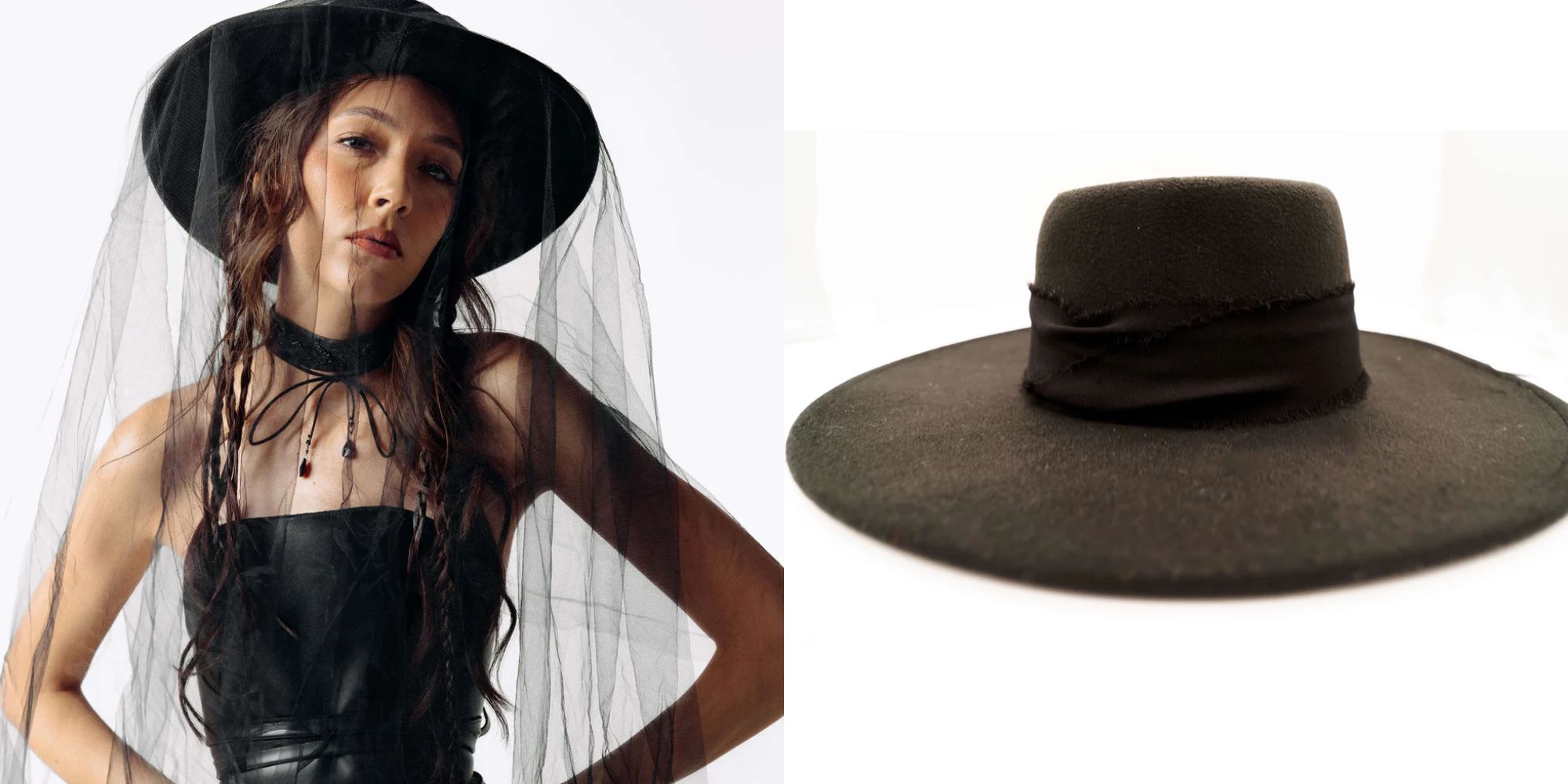 black felt hat from scathed