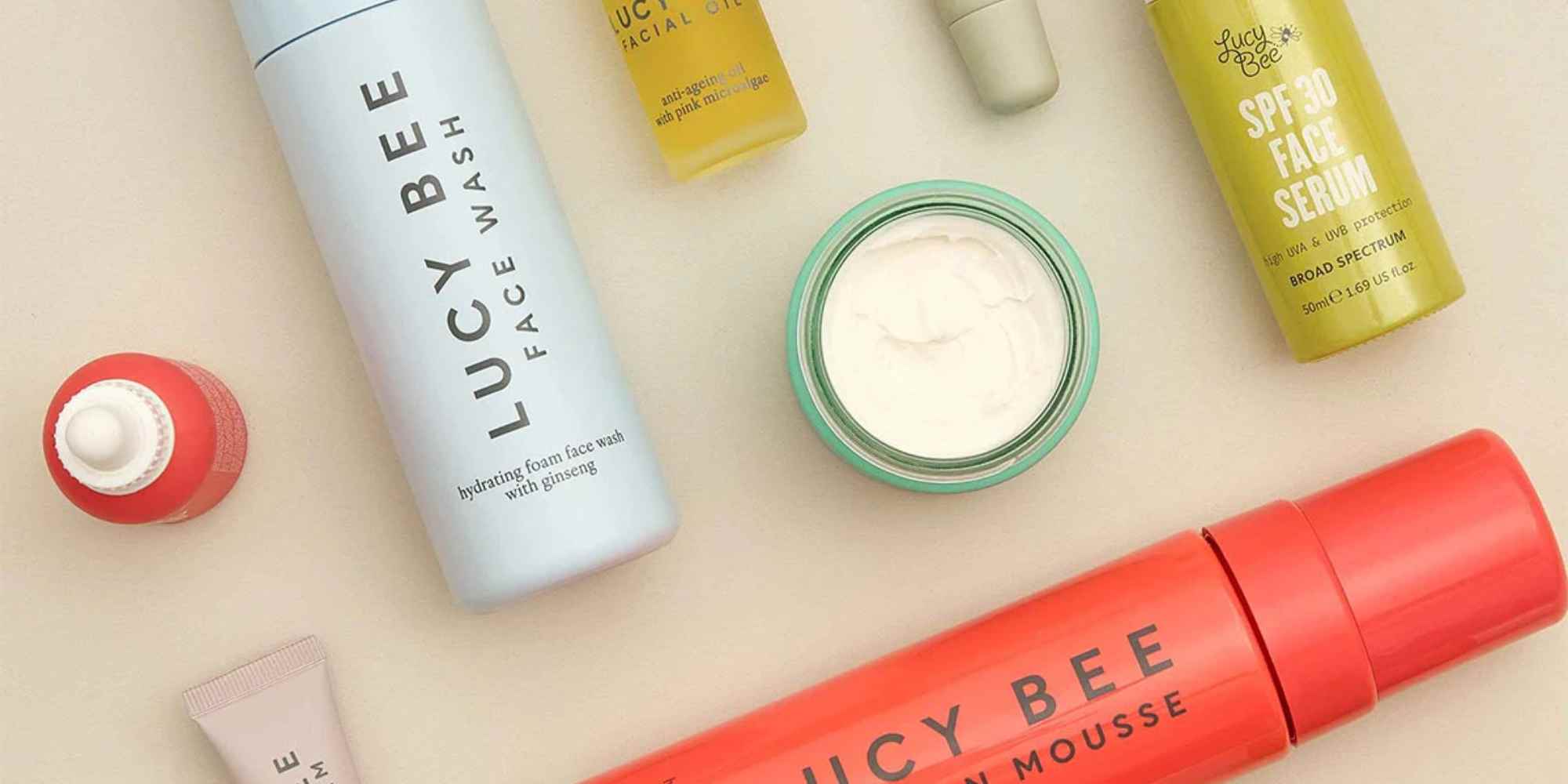 more sustainable beauty products from lucy bee