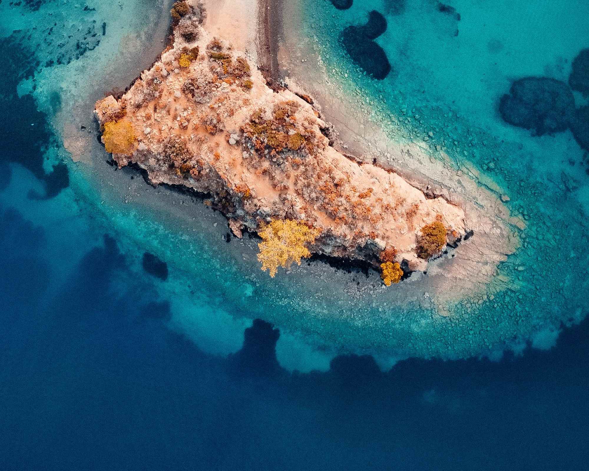 island seen from above
