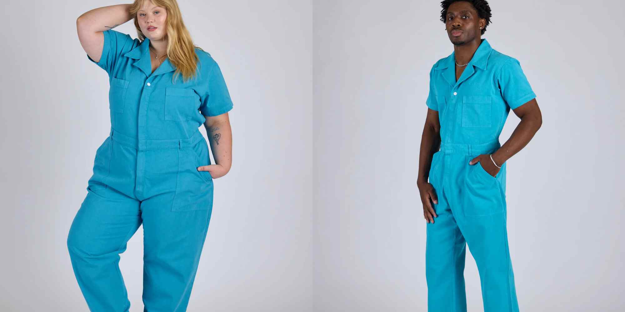 gender neutral jumpsuit from big bud press