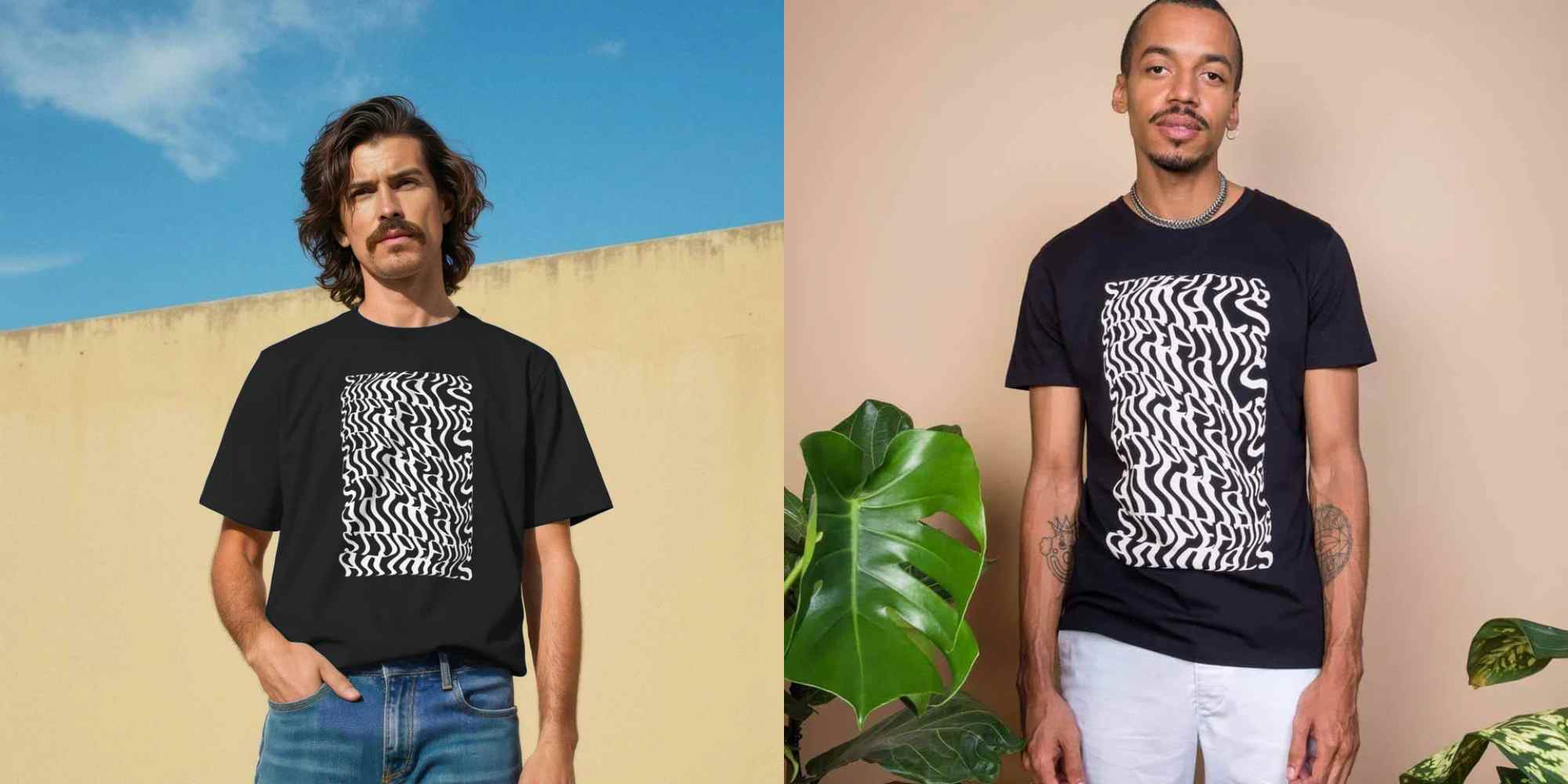 printed t-shirt from plant faced clothing