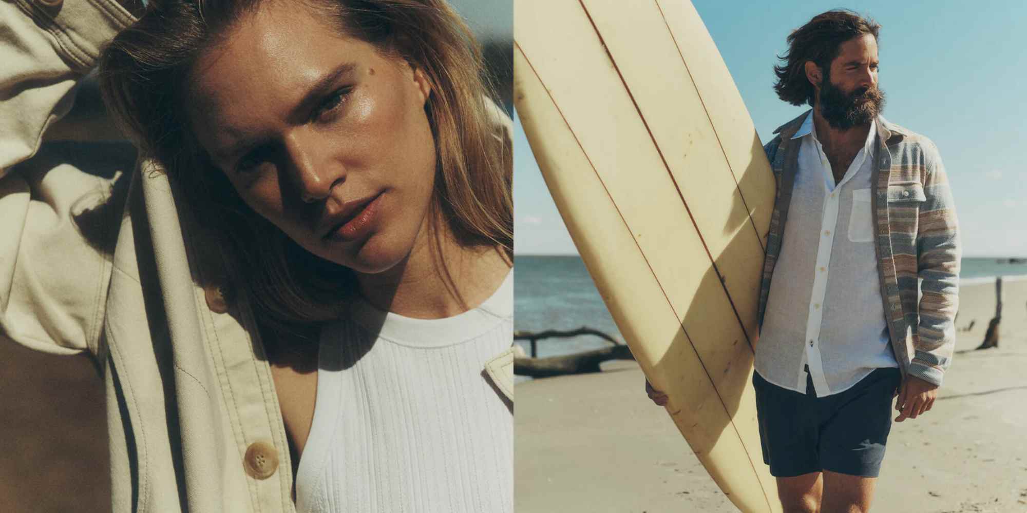 people wearing clothes from faherty