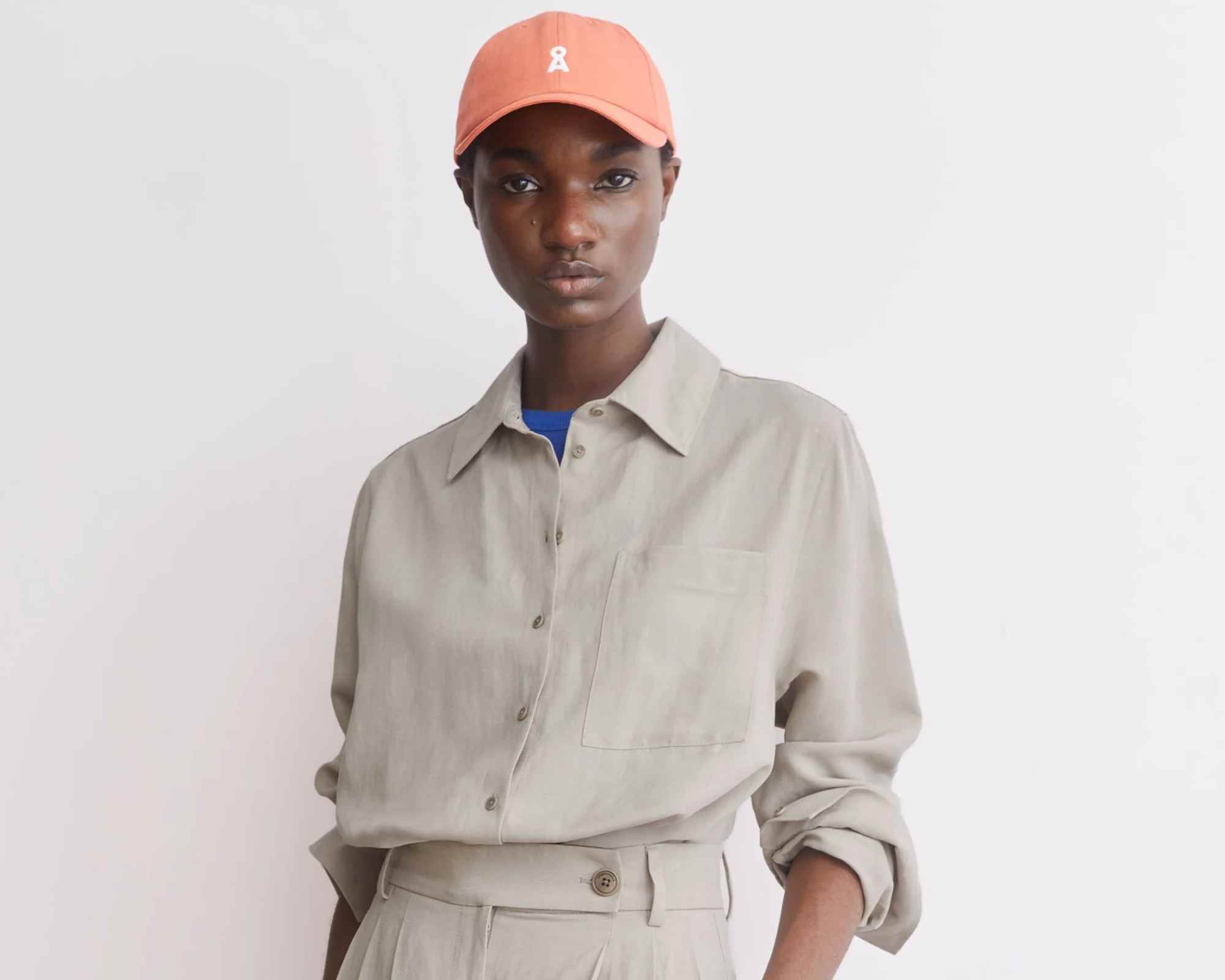 person wearing alternative to massimo dutti outfit from armedangels