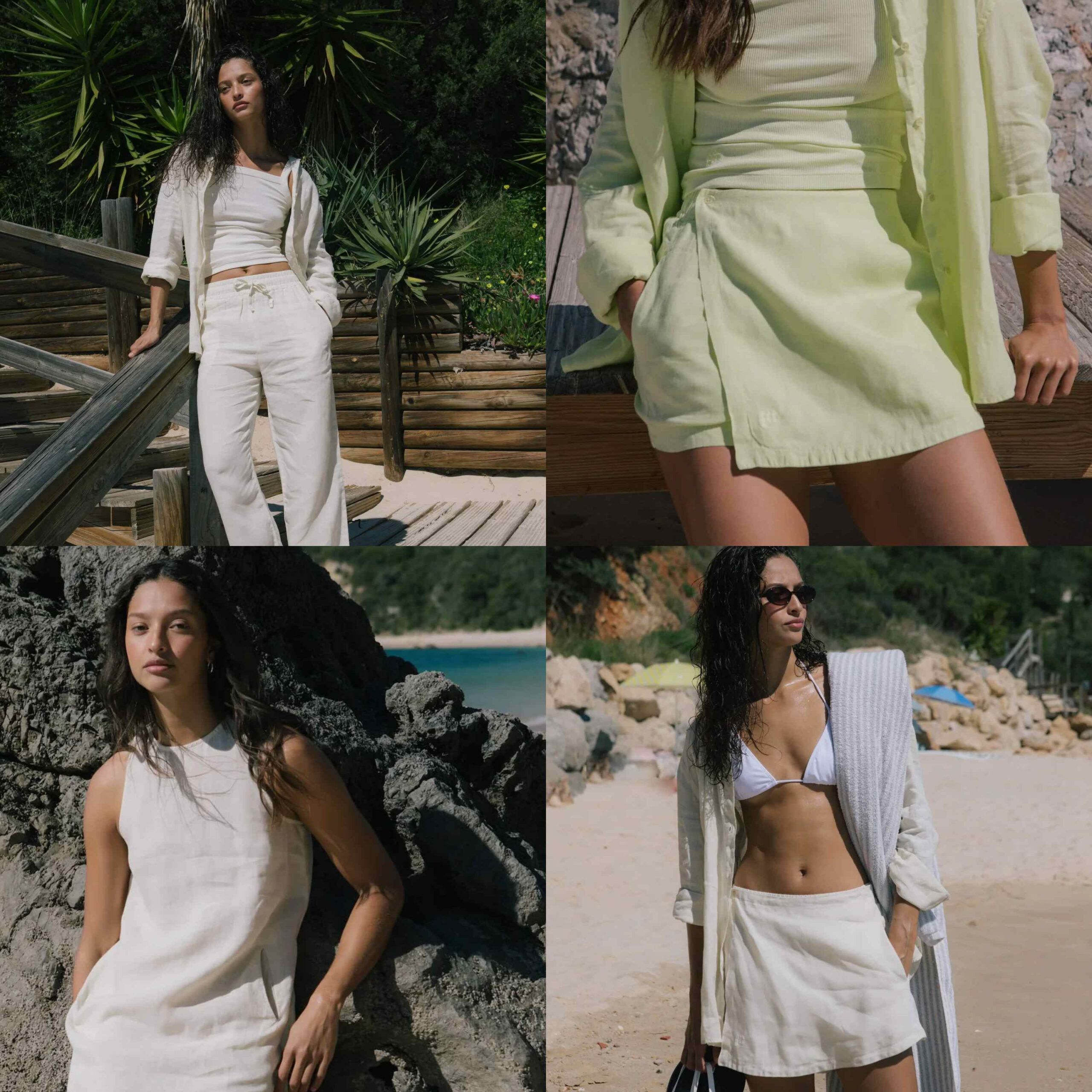 linen collection from pangaia