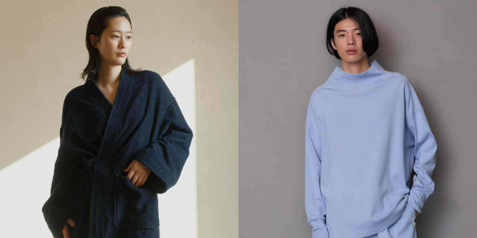 people wearing clothes from japanese more sustainable brand ensulo