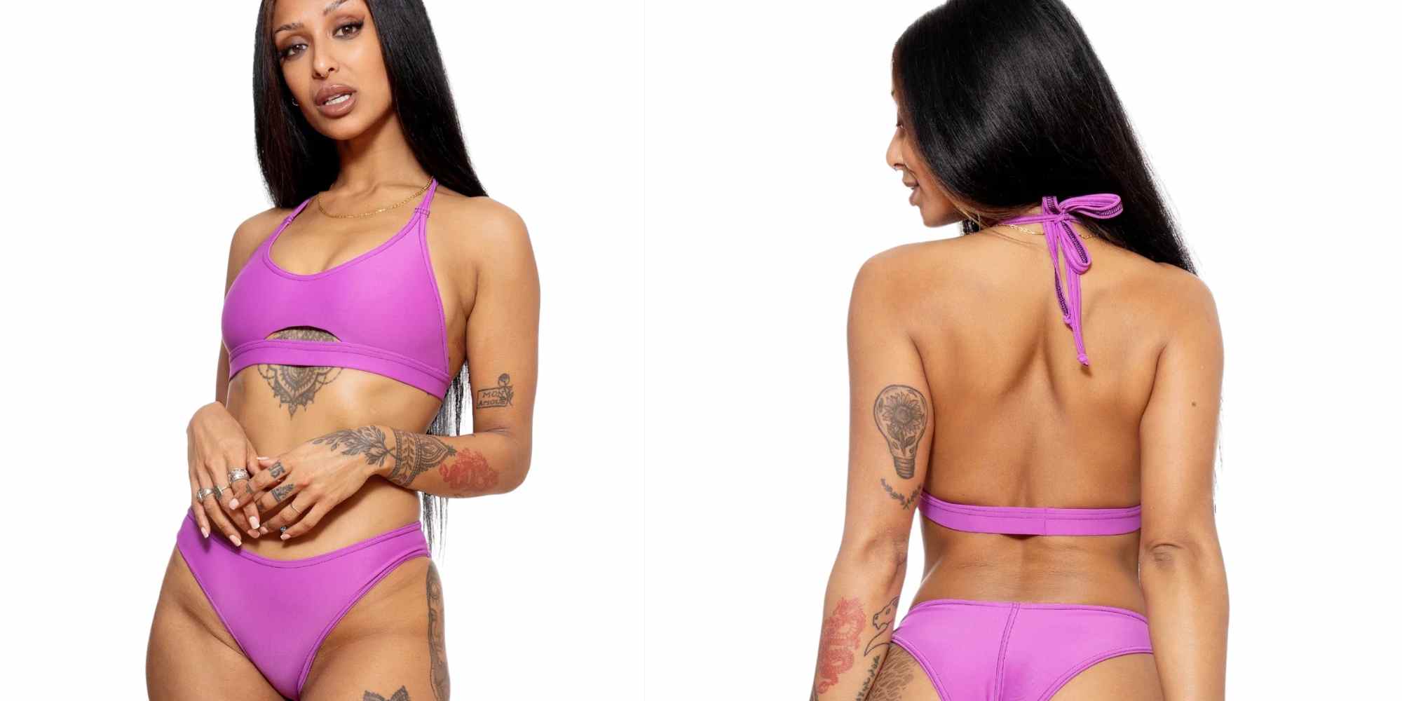 purple bikini from colieco
