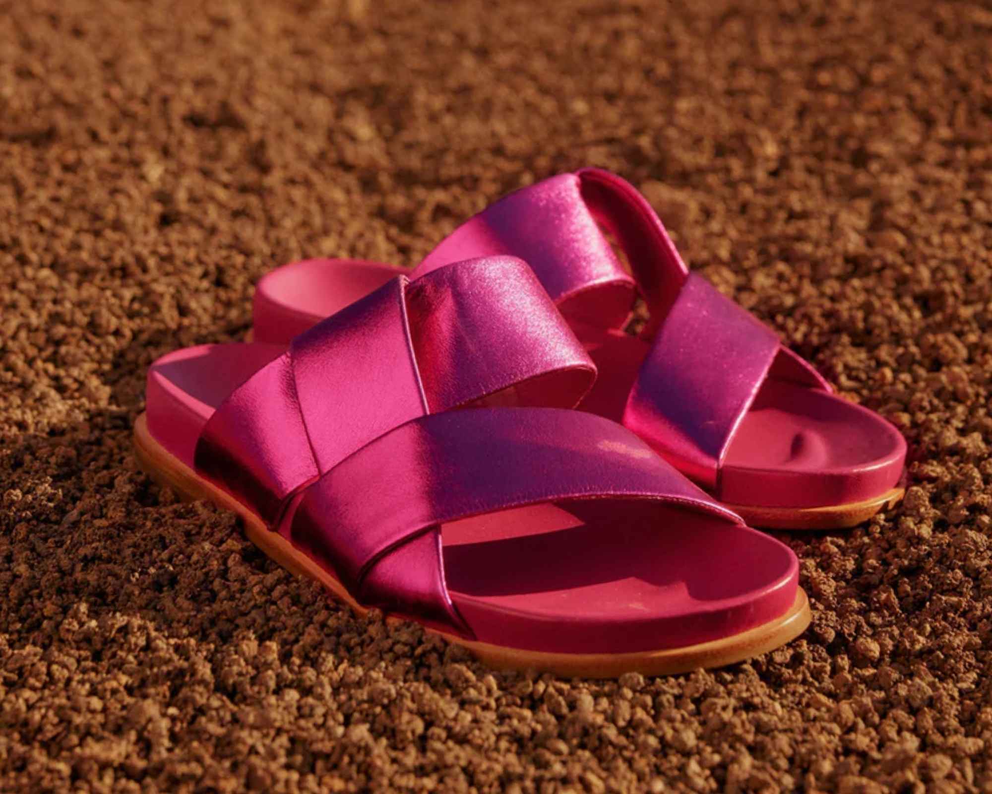 pink birkenstock alternatives from elk